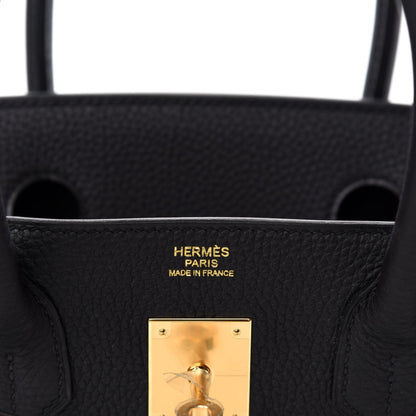 Hermes Togo Birkin 30 Black 8 of 11
