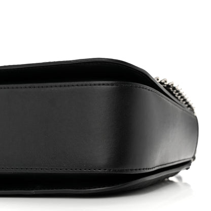 Stella McCartney Eco Alter Nappa Woven Mini Falabella Box Shoulder Bag Black 9 of 9