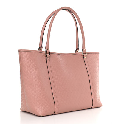 Gucci Microguccissima Medium Joy Tote Soft Pink 3 of 9