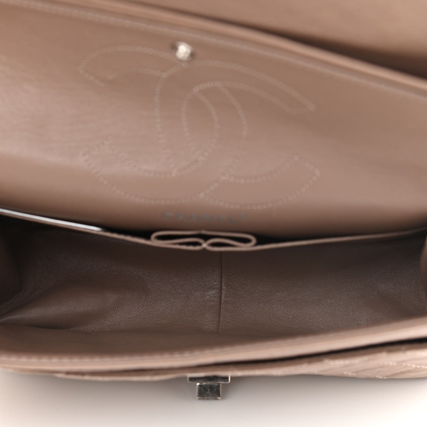 Aged Calfskin Quilted 2.55 Reissue 226 Flap Taupe