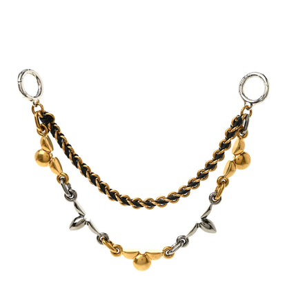 Louis Vuitton Metal Chain Belt and Bag Charm 1 of 4