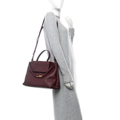 Bottega Veneta Silky Calfskin Medium Ciao Ciao Barolo 2 of 12