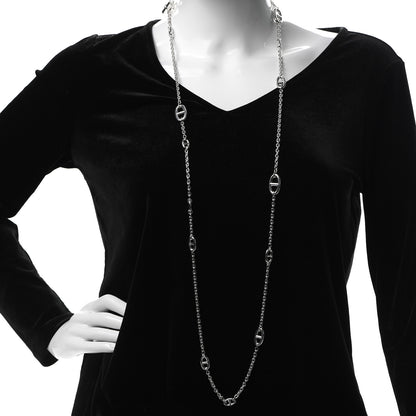 Hermes Sterling Silver Farandole Necklace 120 2 of 5