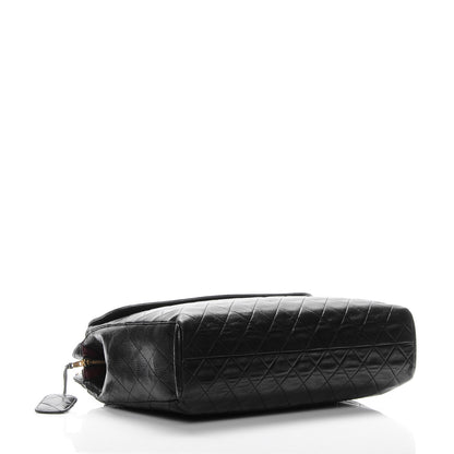 Chanel Lambskin Quilted Shoulder Bag Black 4 of 9