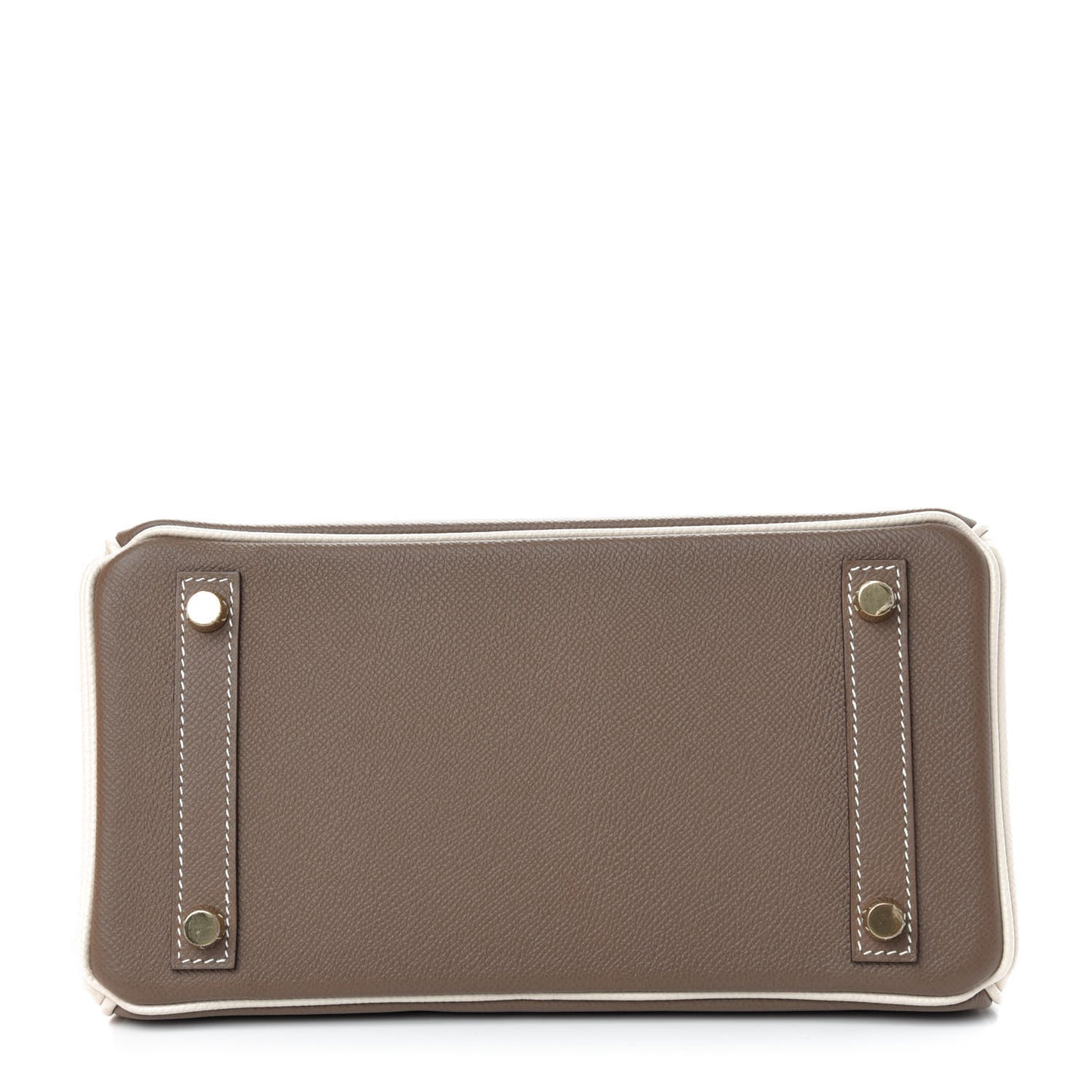 Epsom Horseshoe Birkin 25 Etoupe Craie