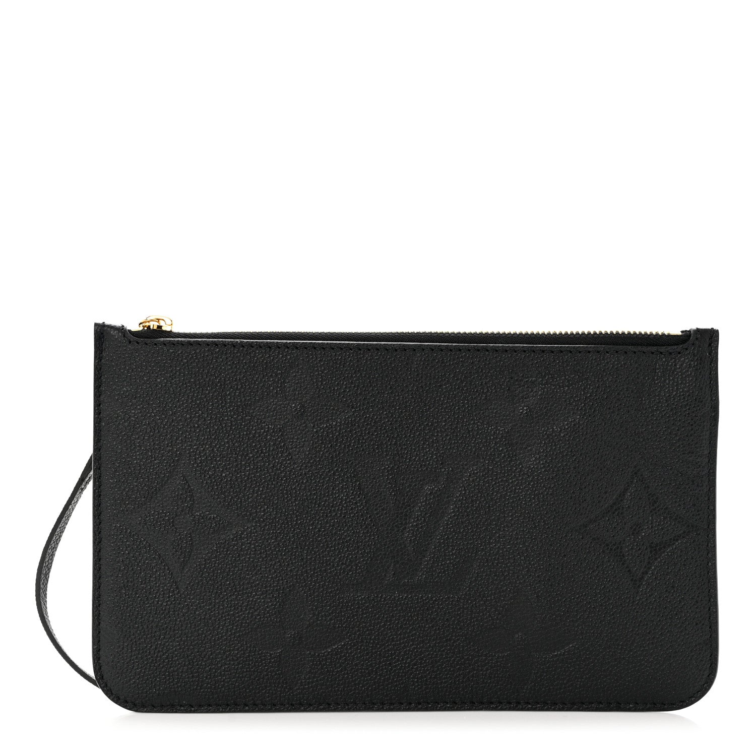 Louis Vuitton Empreinte Monogram Giant Neverfull MM Pochette Black 1 of 6