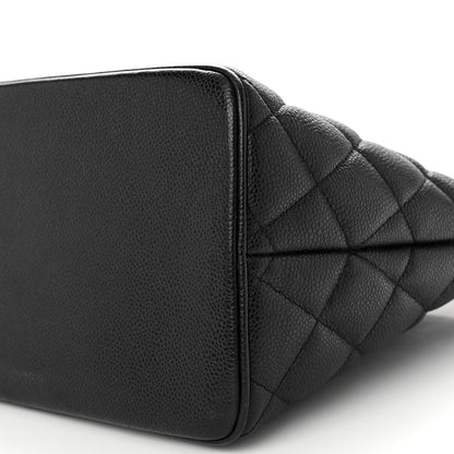 Chanel Caviar Quilted Medallion Tote Black 9 of 11