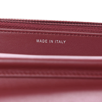 Chanel Aged Calfskin Quilted Gabrielle Wallet On Chain WOC Burgundy 6 of 13