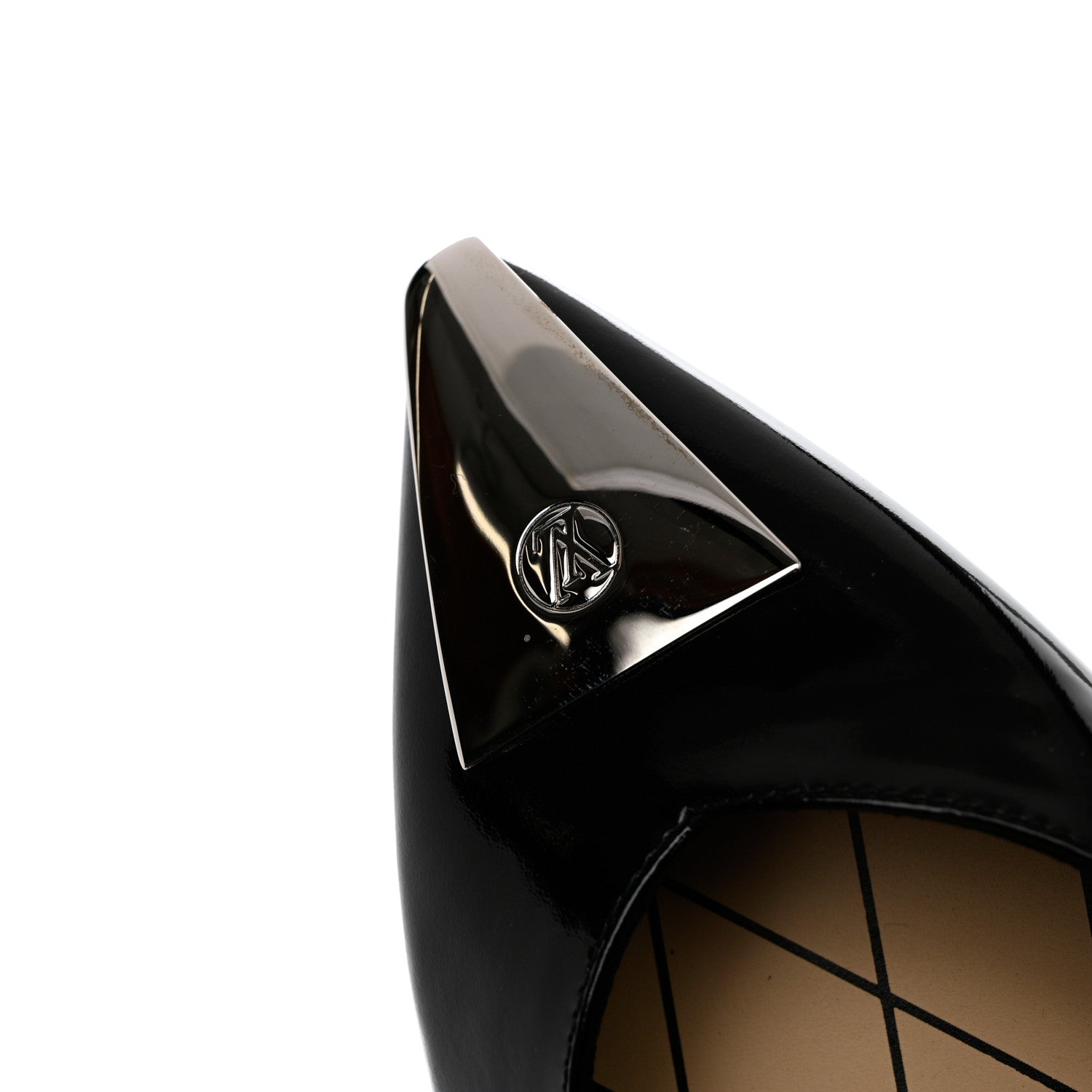 Louis Vuitton Patent Cosplay Ballerina Flat 37.5 Black 9 of 9