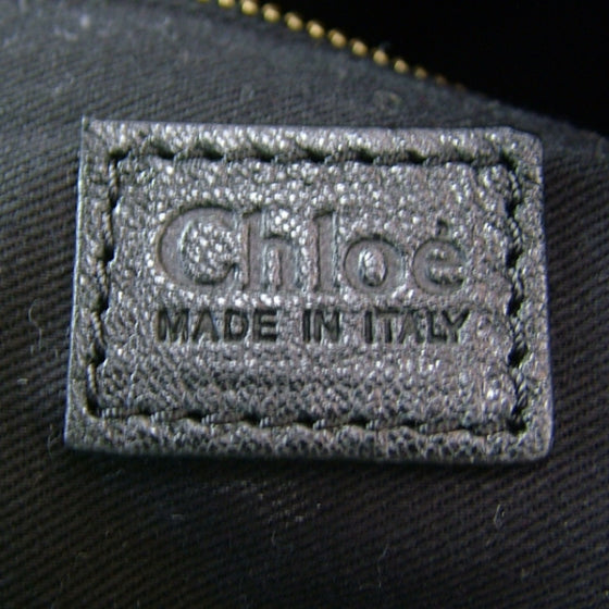 Chloe Leather Pearl Black 9 of 10
