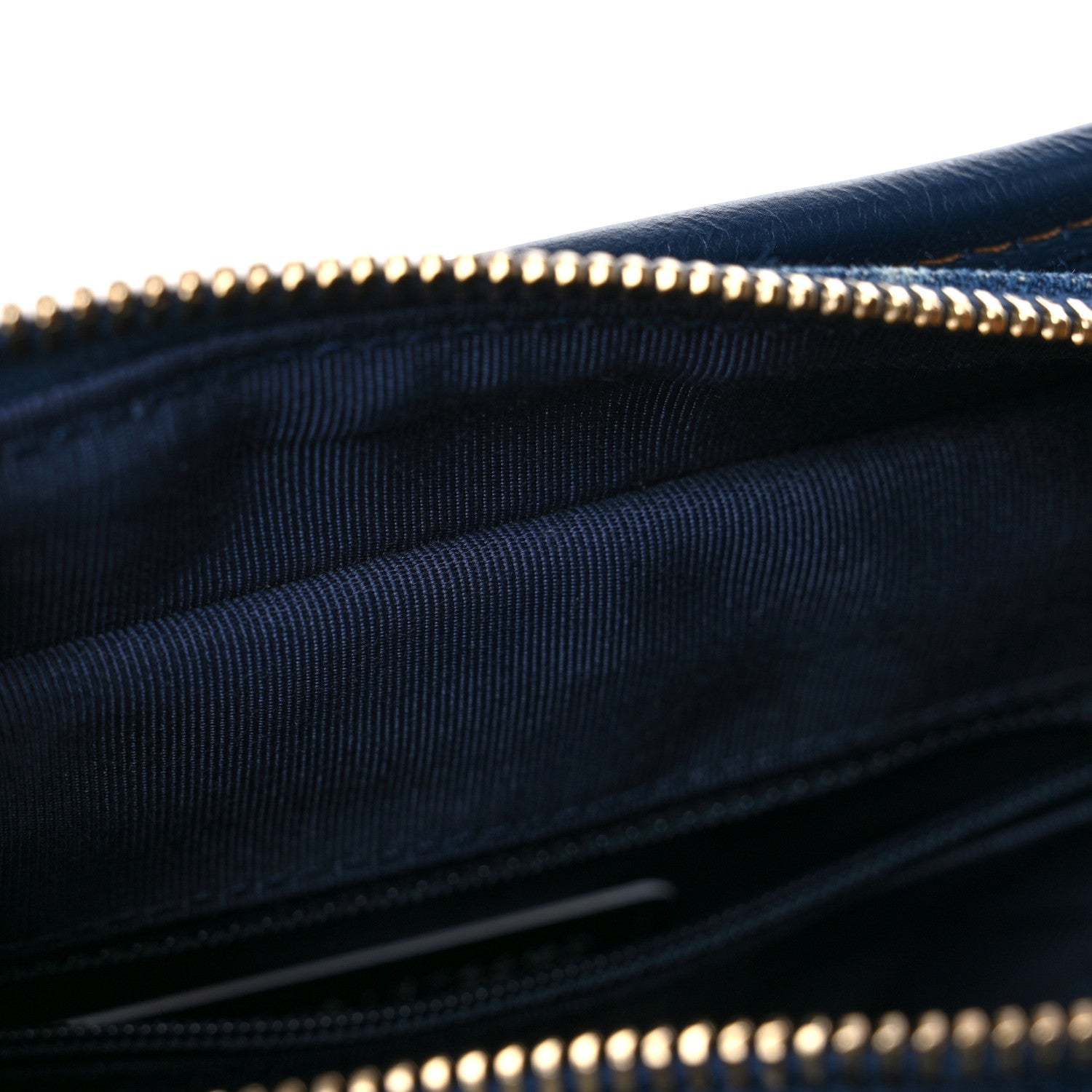 Chanel Denim Calfskin Small Gabrielle Hobo Blue 10 of 12