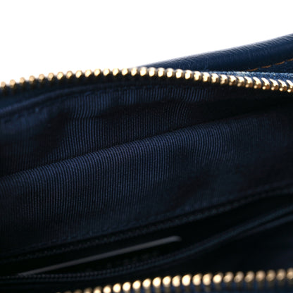 Chanel Denim Calfskin Small Gabrielle Hobo Blue 10 of 12