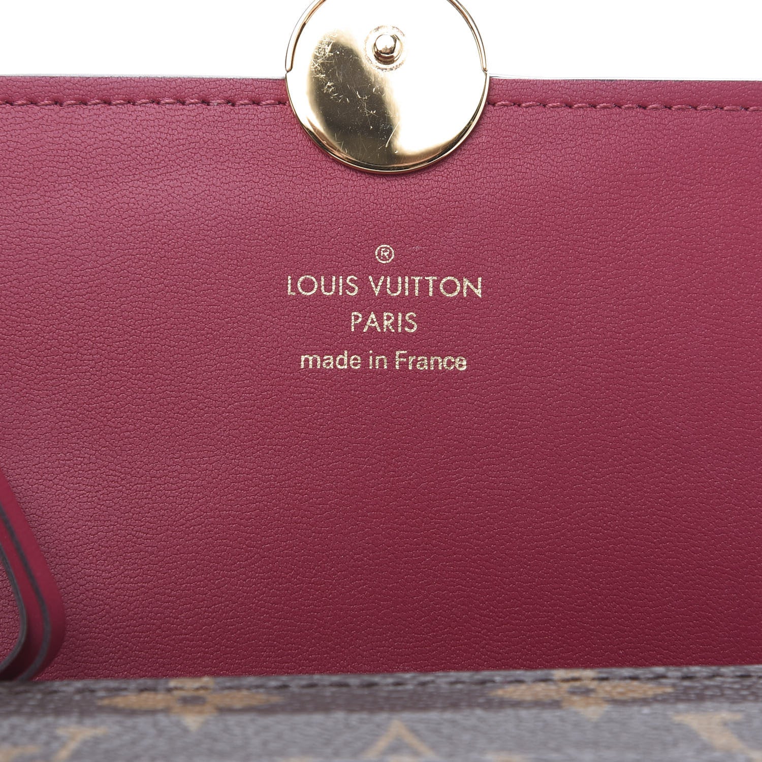 Louis Vuitton Monogram Flore Compact Wallet Fuchsia 6 of 7