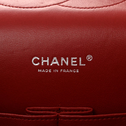 Chanel Caviar Quilted Maxi Double Flap Dark Red 6 of 10