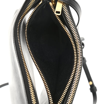 Celine Lambskin Small Trio Crossbody Bag Black 5 of 9