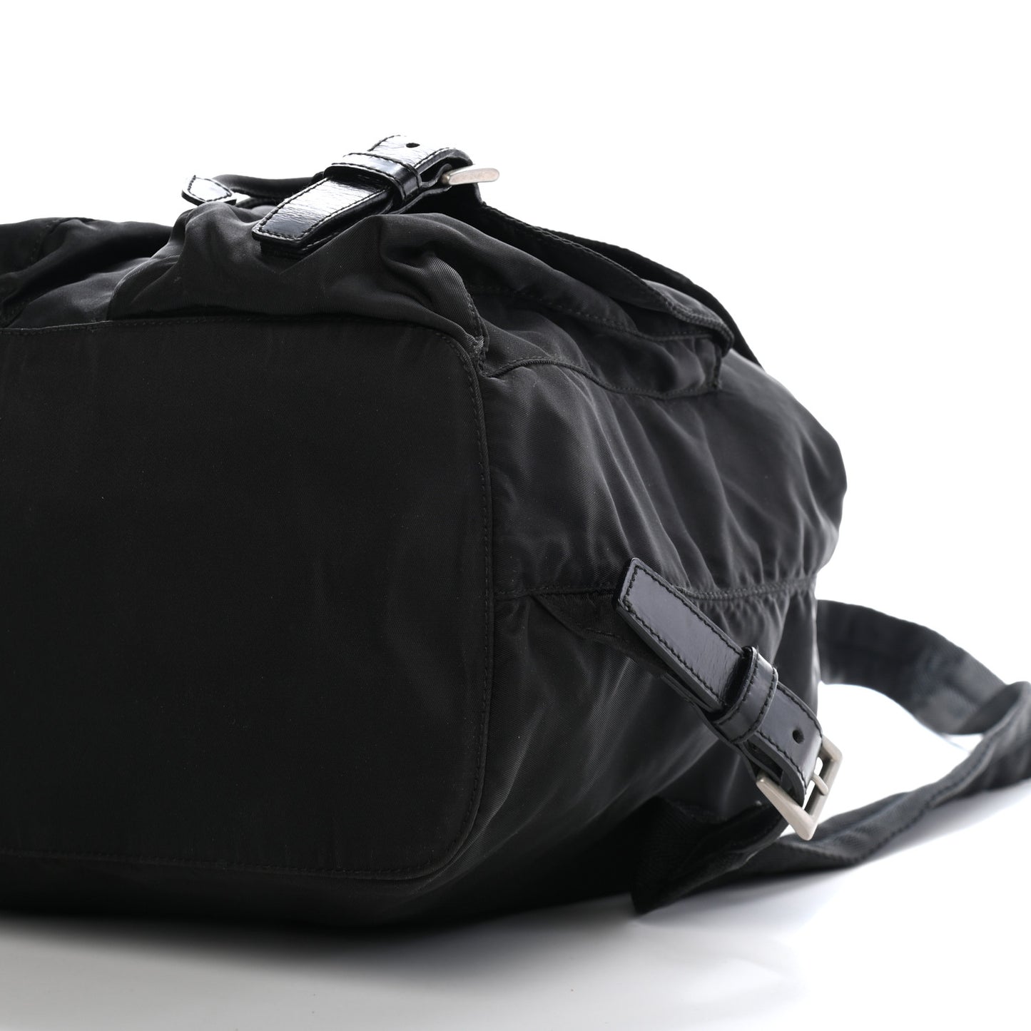 Nylon Vela Medium Backpack Black