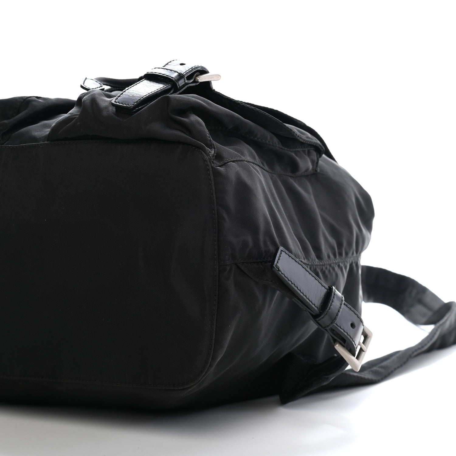 Prada Nylon Vela Medium Backpack Black 8 of 8