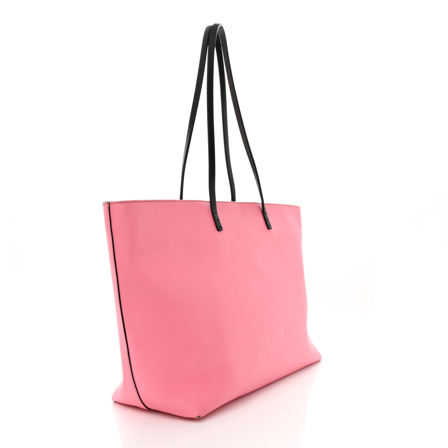 Vitello Elite Cuoio Monster Buggies Medium Roll Tote Lollypop Black