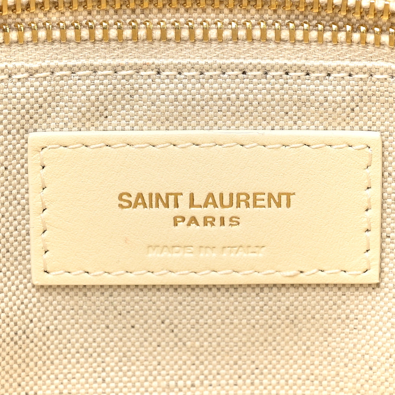 Saint Laurent Terry Patchwork Monogram Medium Jamie Tropical Sand 6 of 9
