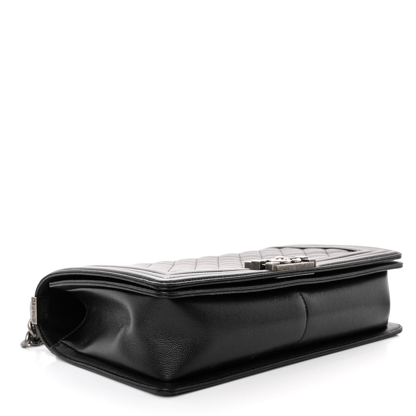 Caviar Quilted New Medium Boy Flap Black