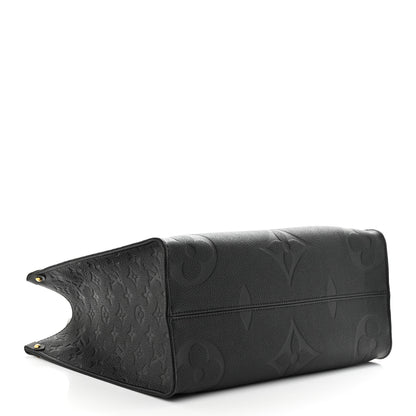 Louis Vuitton Empreinte Monogram Giant Onthego MM Black 4 of 9