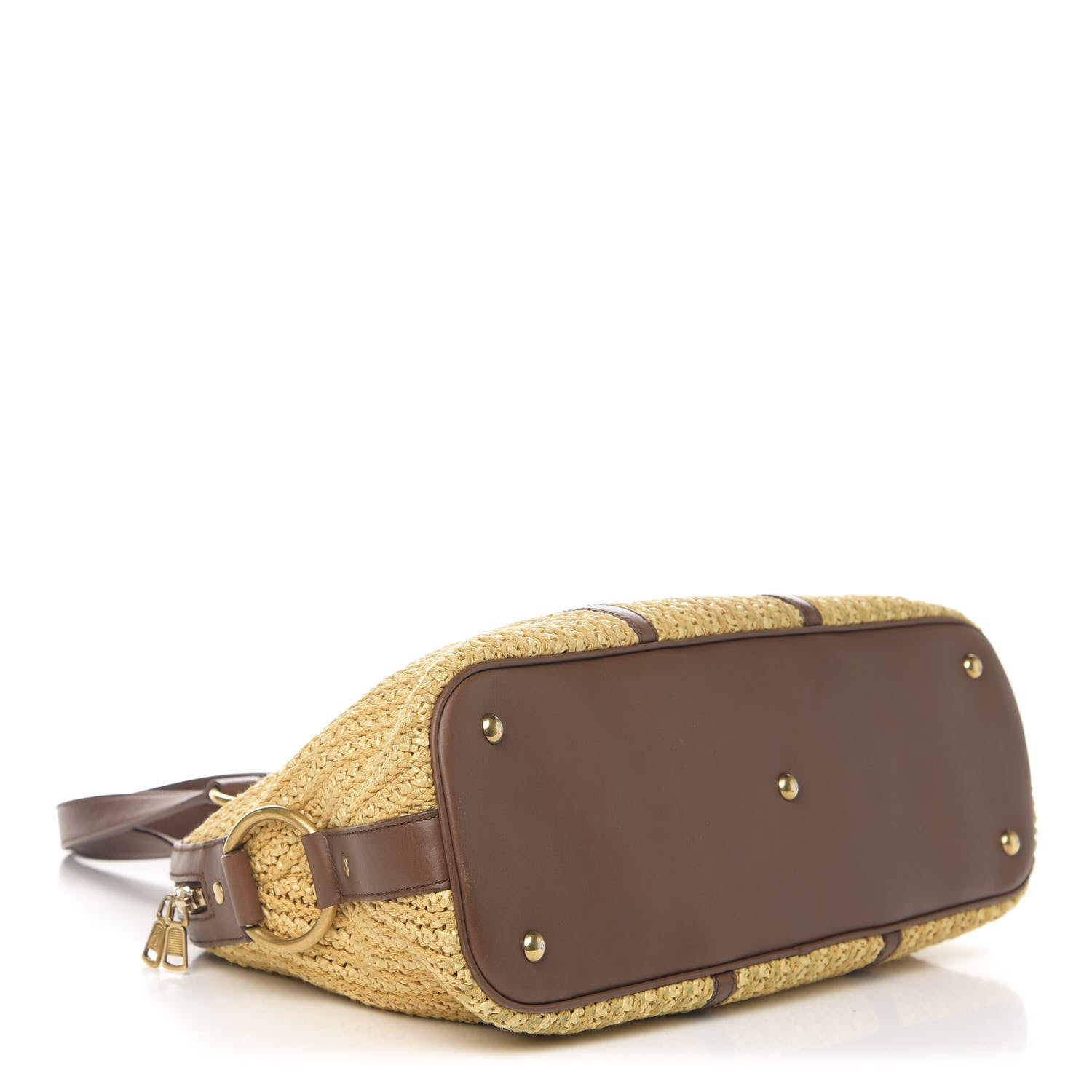 Saint Laurent Raffia Large Muse Brown 4 of 10