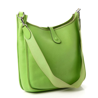 Hermes Taurillon Clemence Evelyne PM Granny 3 of 12
