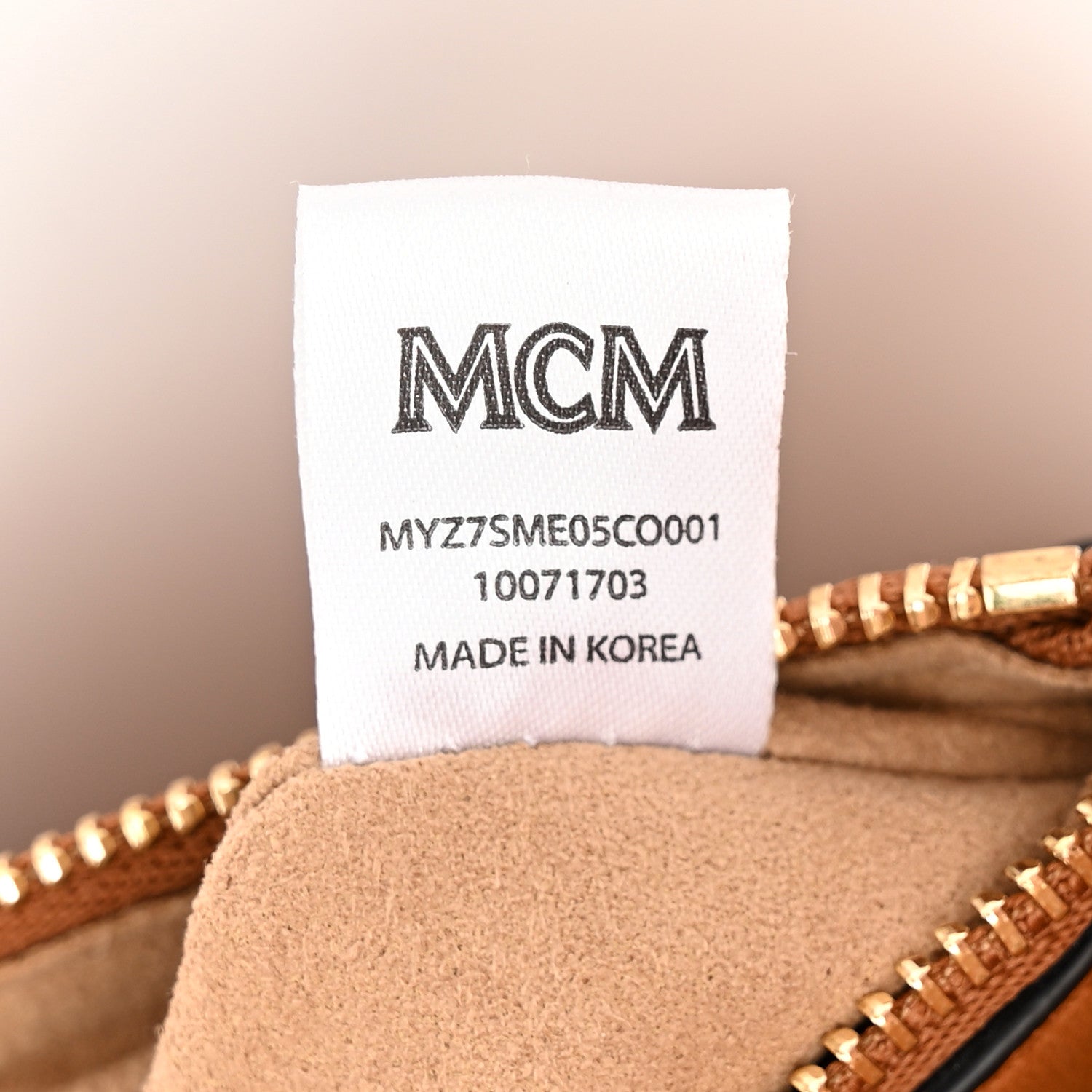 MCM Visetos Small Millie Crossbody Bag Cognac 1145122 – FASHIONPHILE