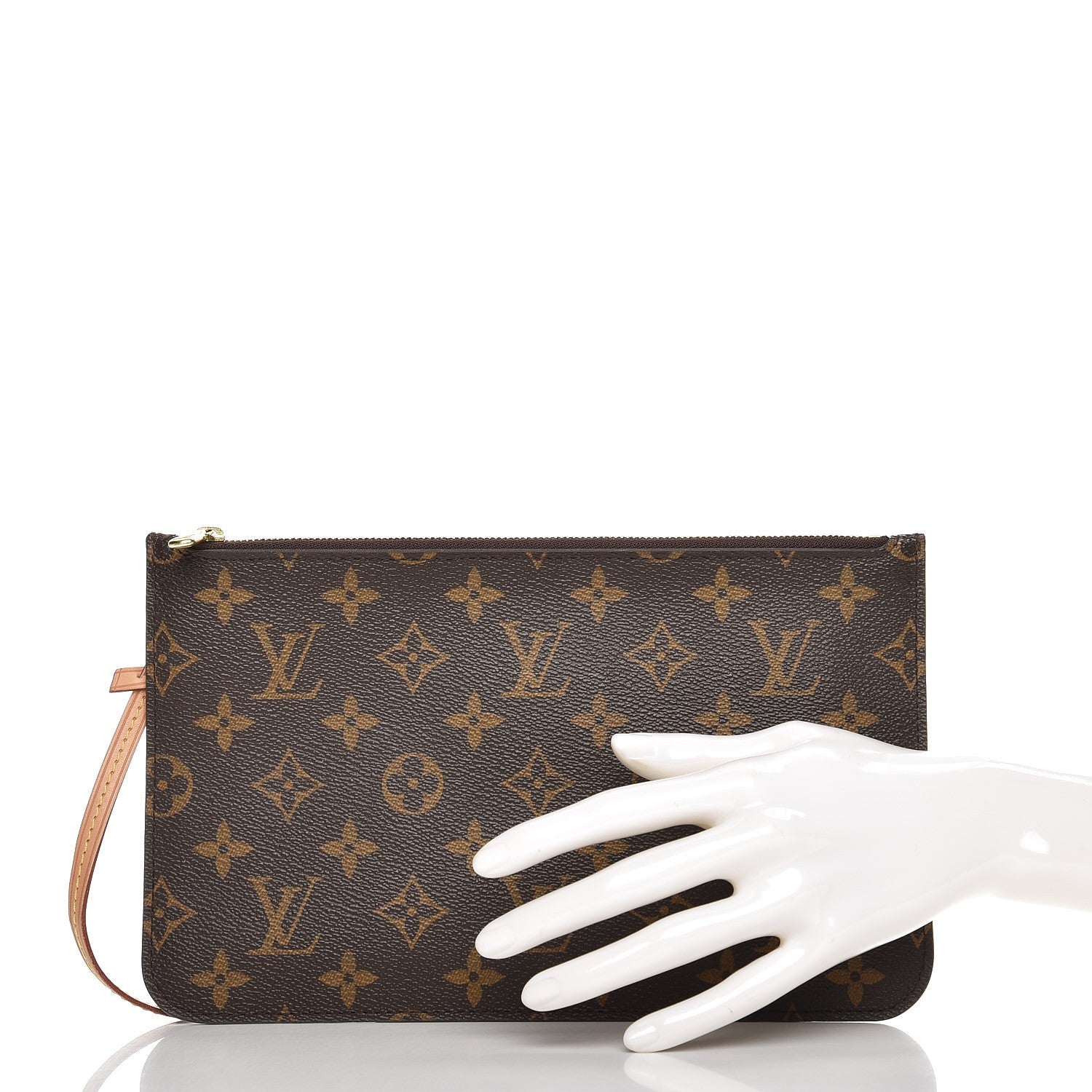 Louis Vuitton Monogram Neverfull MM GM Pochette 2 of 7