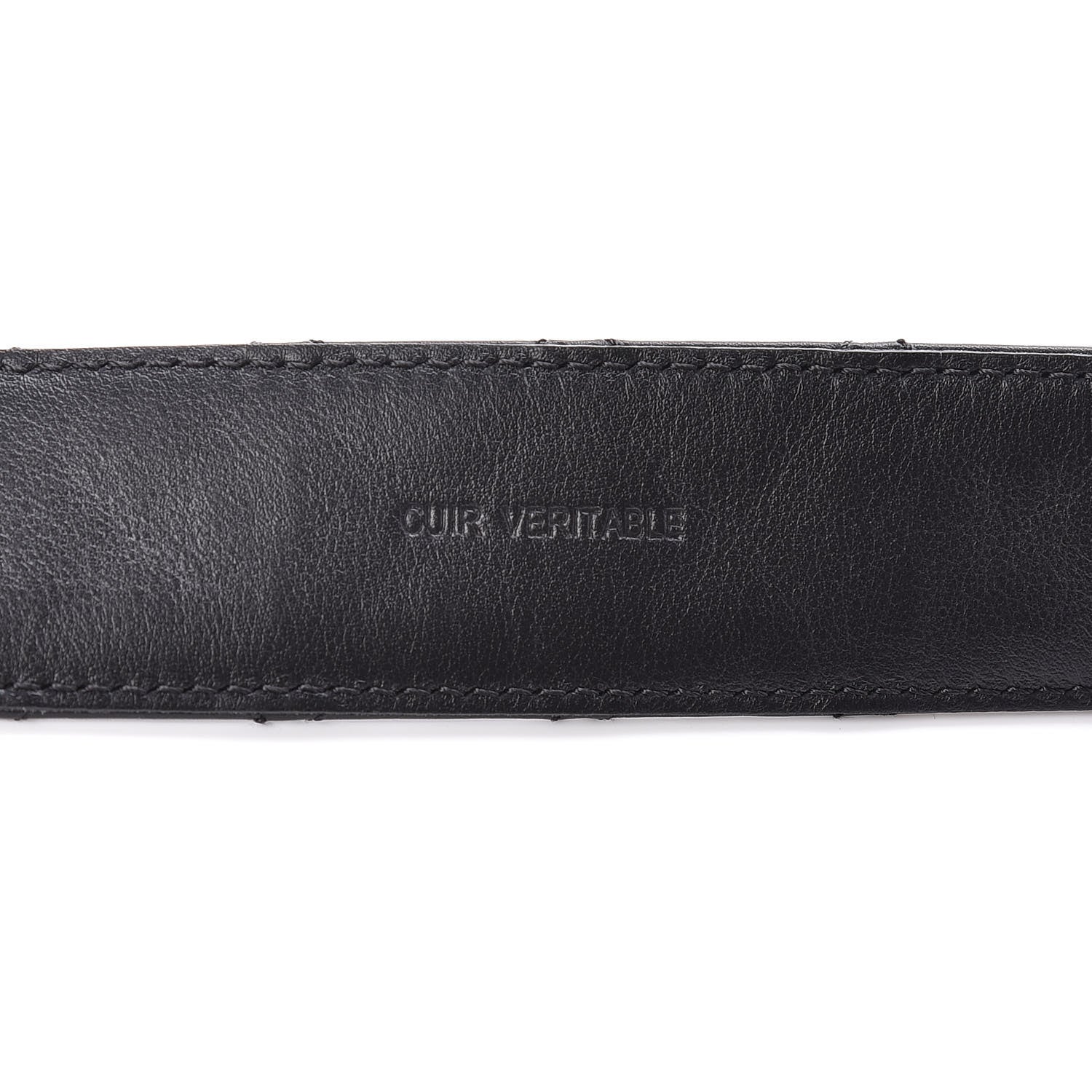 Chanel Lambskin Quilted CC Chain Belt 85 34 Black 5 of 9