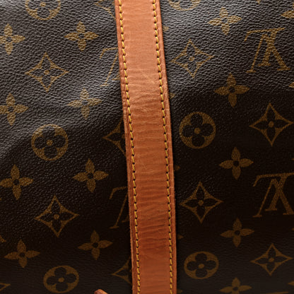 Louis Vuitton Monogram Keepall Bandouliere 55 19 of 38