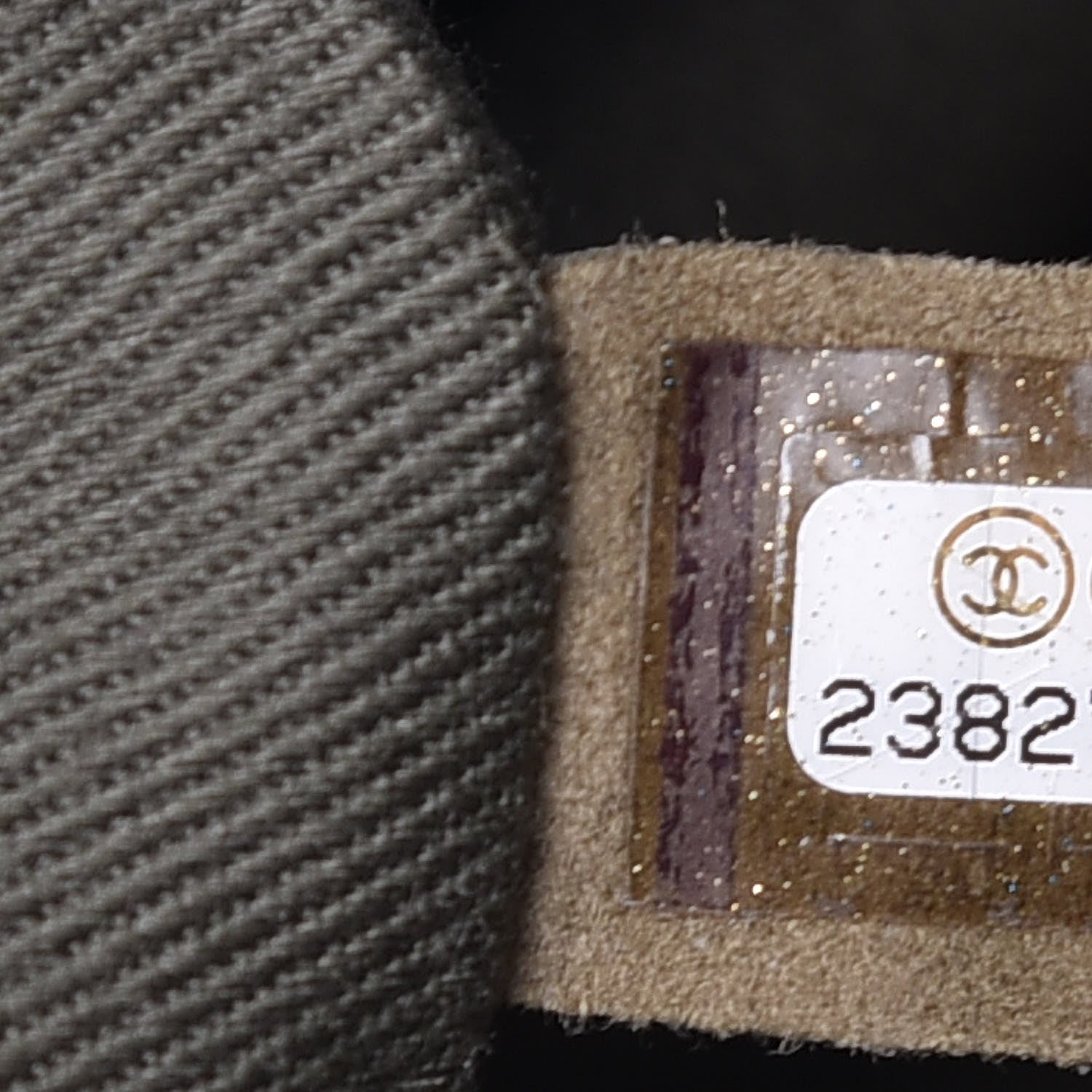 Chanel Tweed Canvas Cuba Pocket Backpack Khaki 7 of 12
