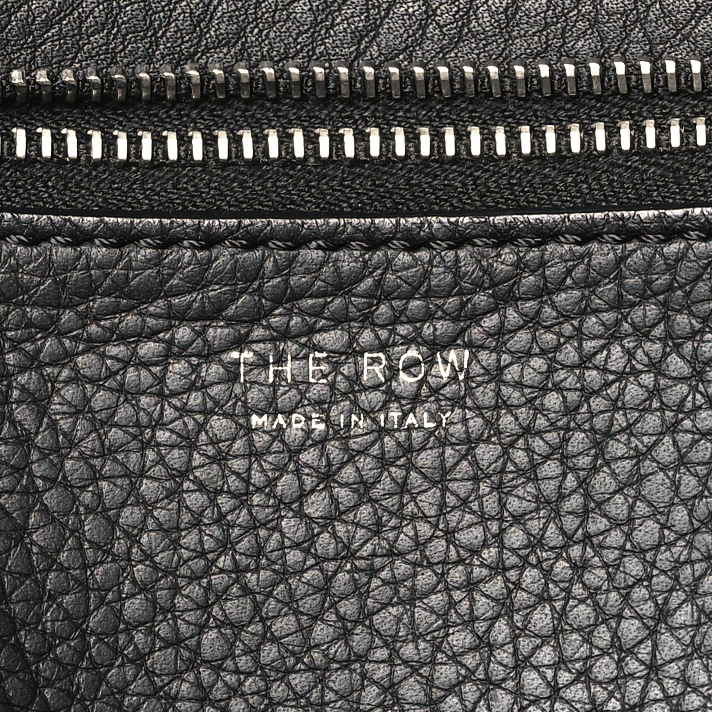 Calfskin Small Mail Bag Black
