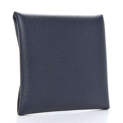 Hermes Evercolor Bastia Coin Purse Bleu Nuit 3 of 7