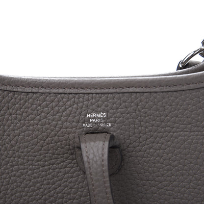 Hermes Taurillon Clemence Evelyne TPM Etain 7 of 12