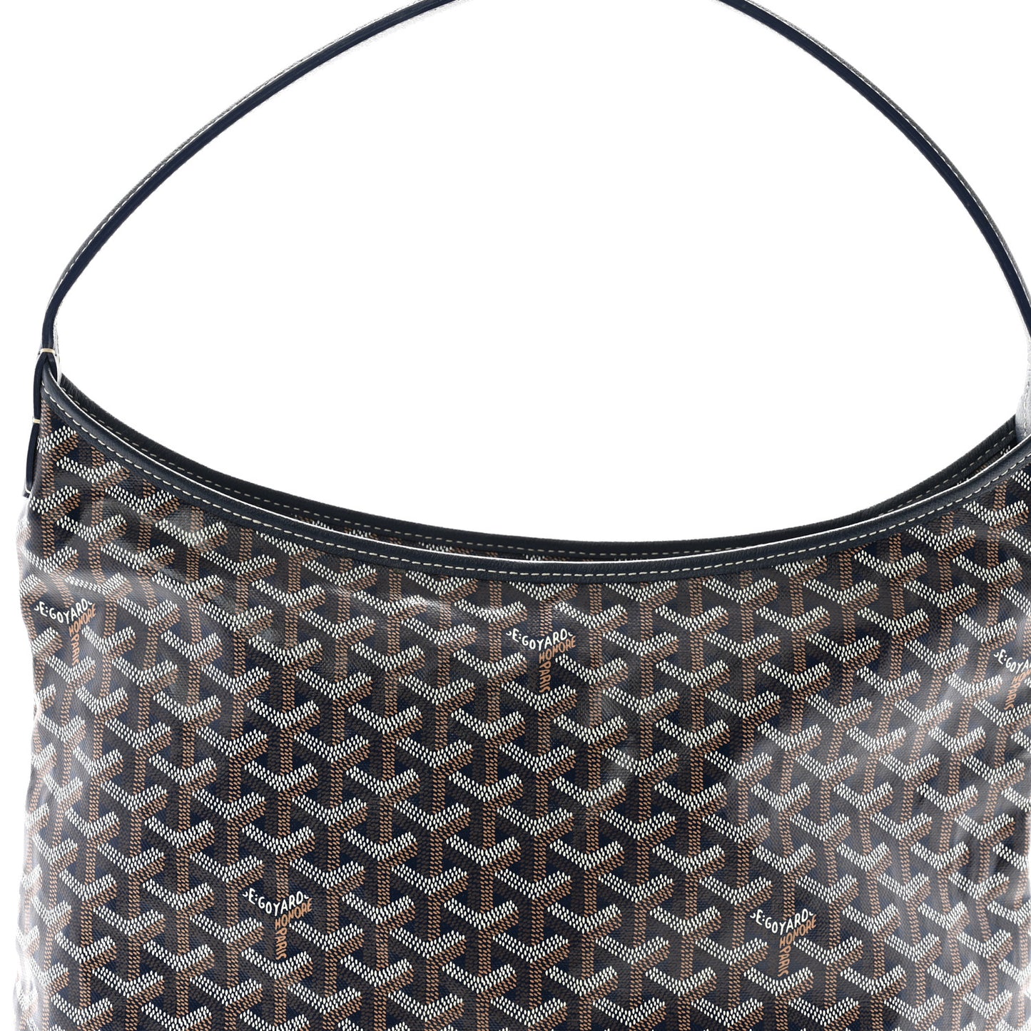 Goyardine Boheme Hobo Navy Blue