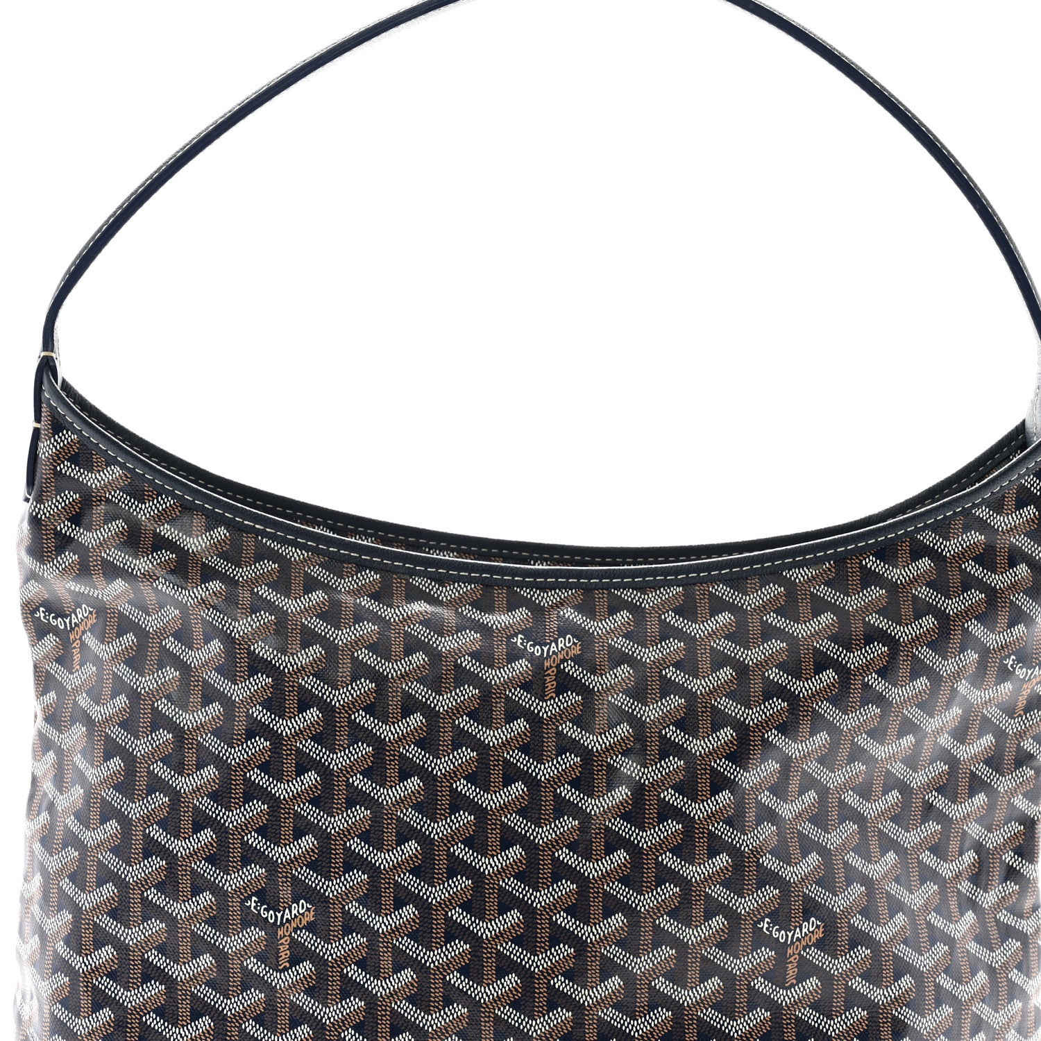 Goyard Goyardine Boheme Hobo Navy Blue 8 of 10