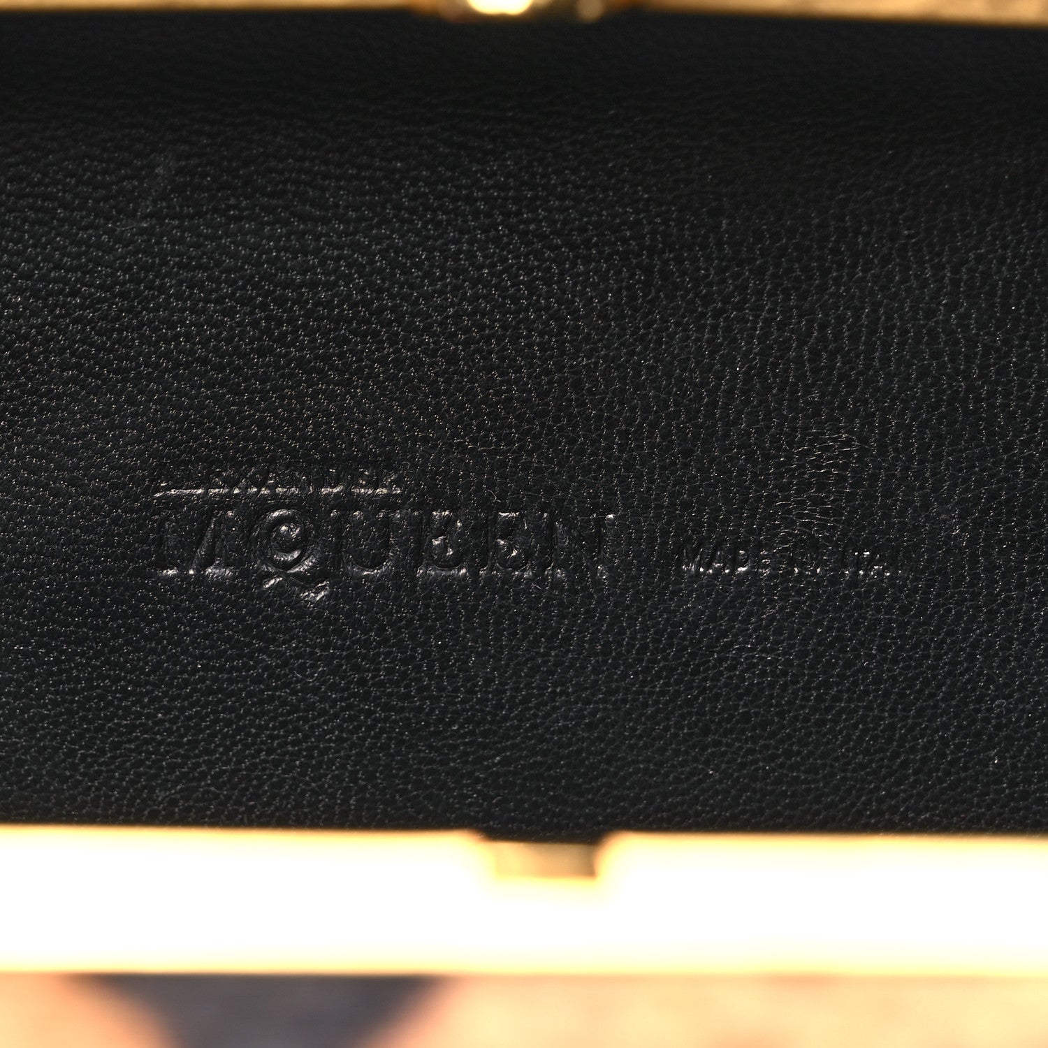 Alexander McQueen Leopard Print Calf Hair Skull Box Clutch 6 of 11