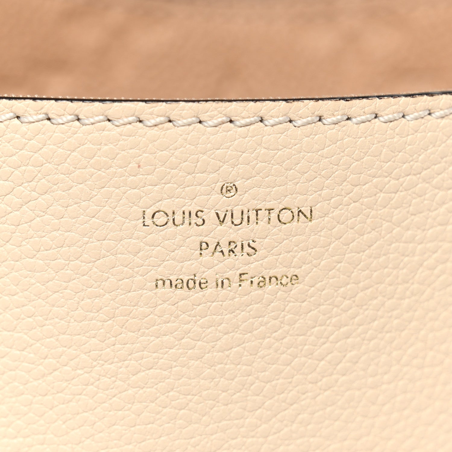 Louis Vuitton Empreinte Blanche MM Papyrus Creme 6 of 9
