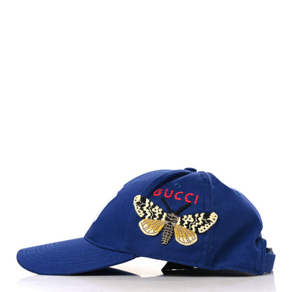 Gucci X MLB Cotton NY Yankees Baseball Hat 57-61 Blue 3 of 8