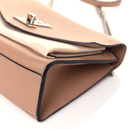 Louis Vuitton Soft Calfskin Mylockme Chain Bag BB Papyrus Creme 10 of 13