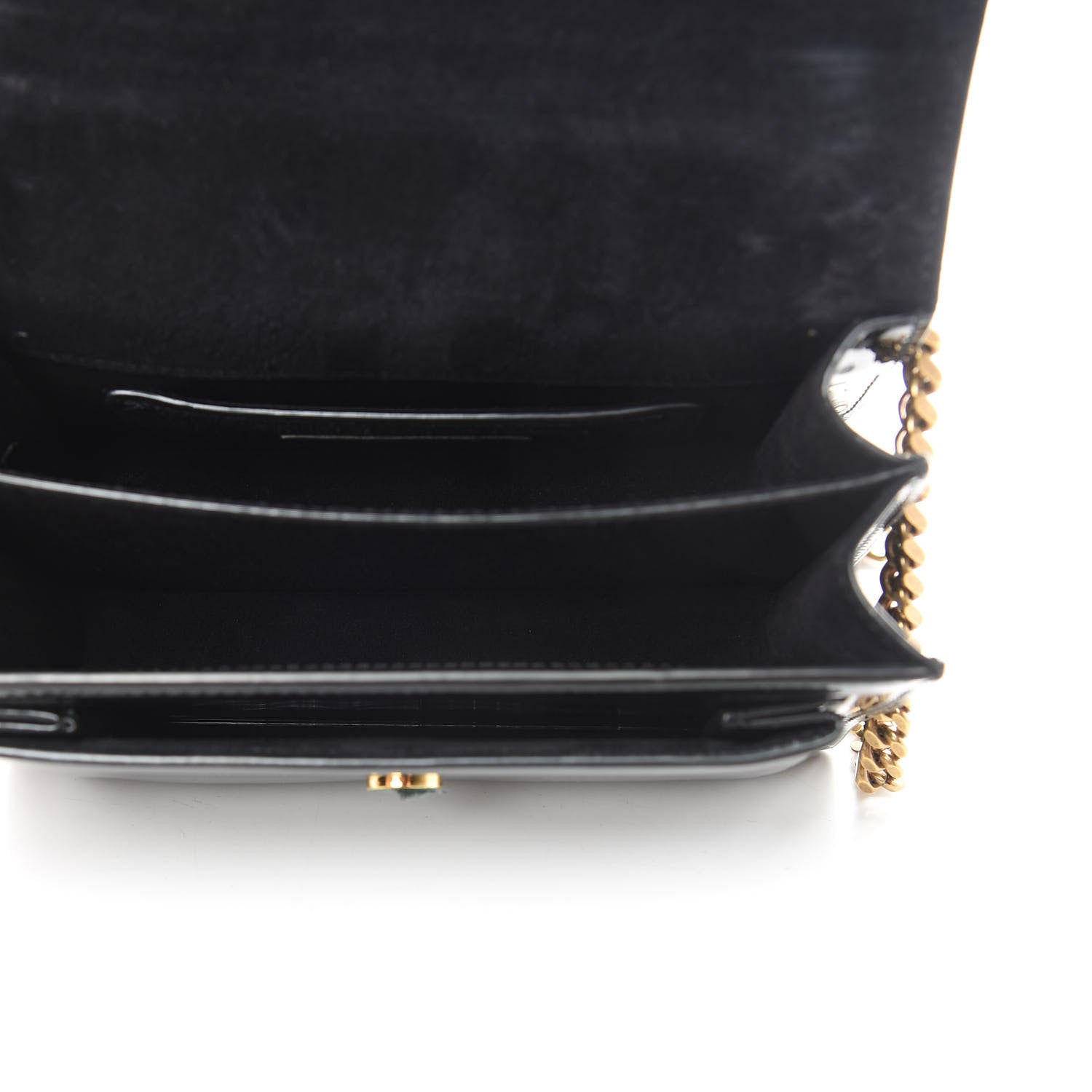 Saint Laurent Patent Small Monogram Sunset Black 5 of 11