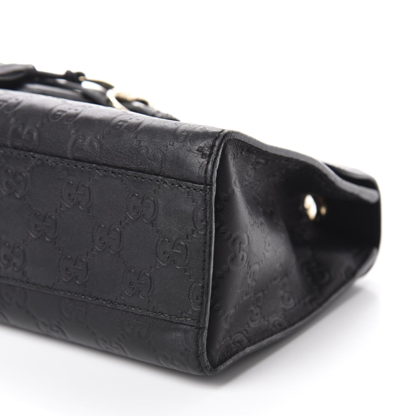 Guccissima Medium Emily Chain Shoulder Bag Black
