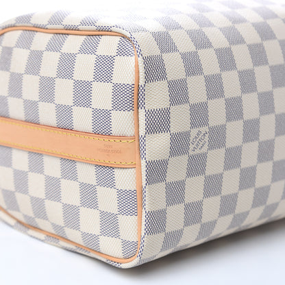 Louis Vuitton Damier Azur Speedy Bandouliere 25 8 of 12