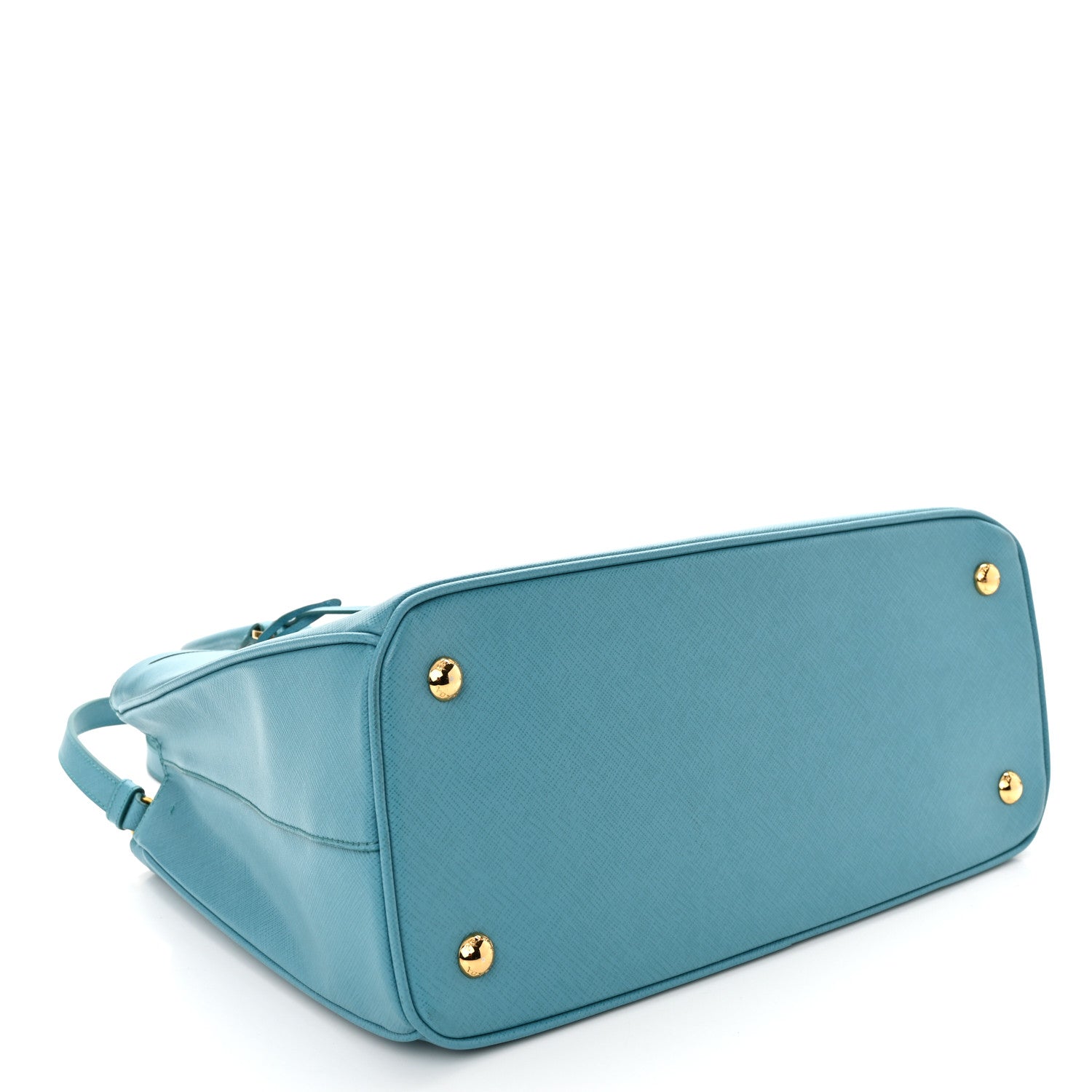 Prada Saffiano Lux Medium Tote Turchese 4 of 10
