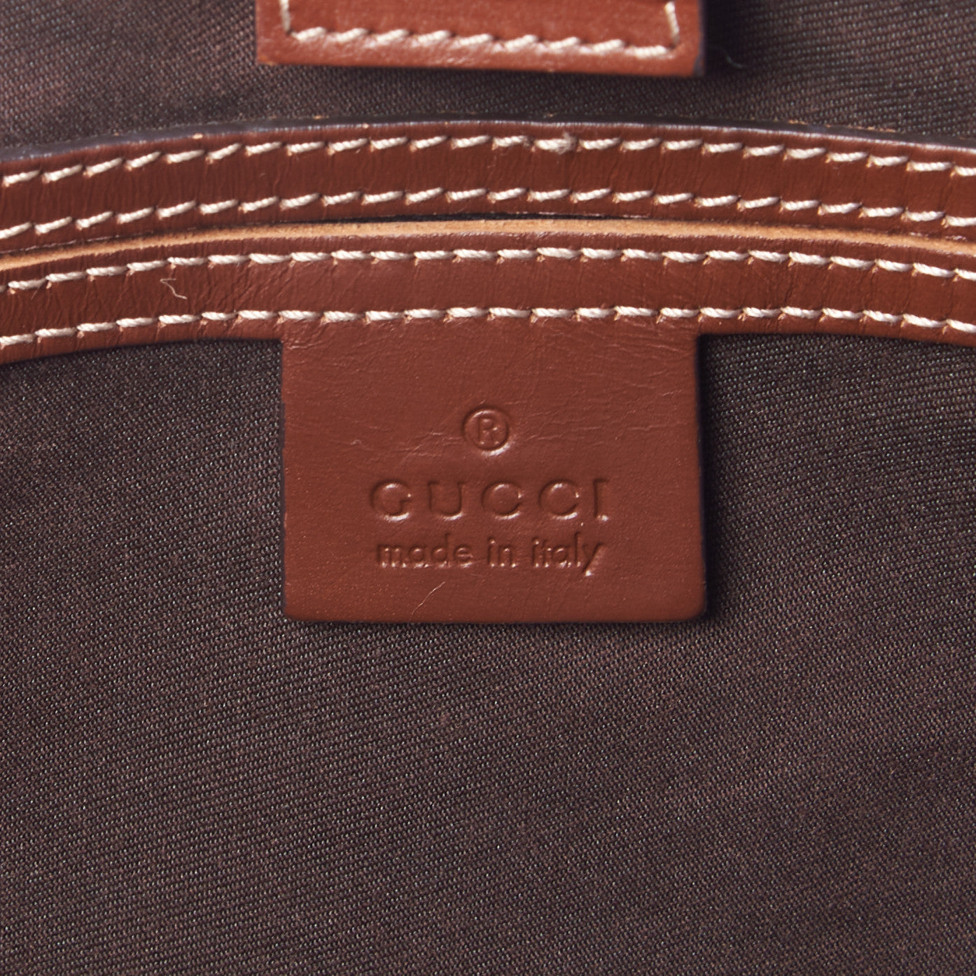 GG Plus Monogram Medium Joy Tote Brown