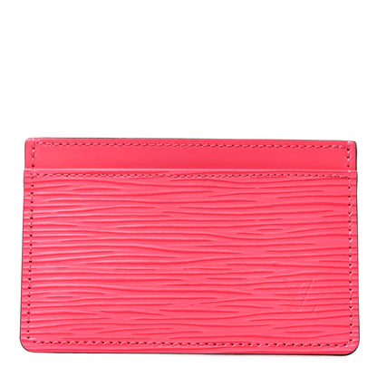 Louis Vuitton Epi Card Holder Fuchsia 1 of 7