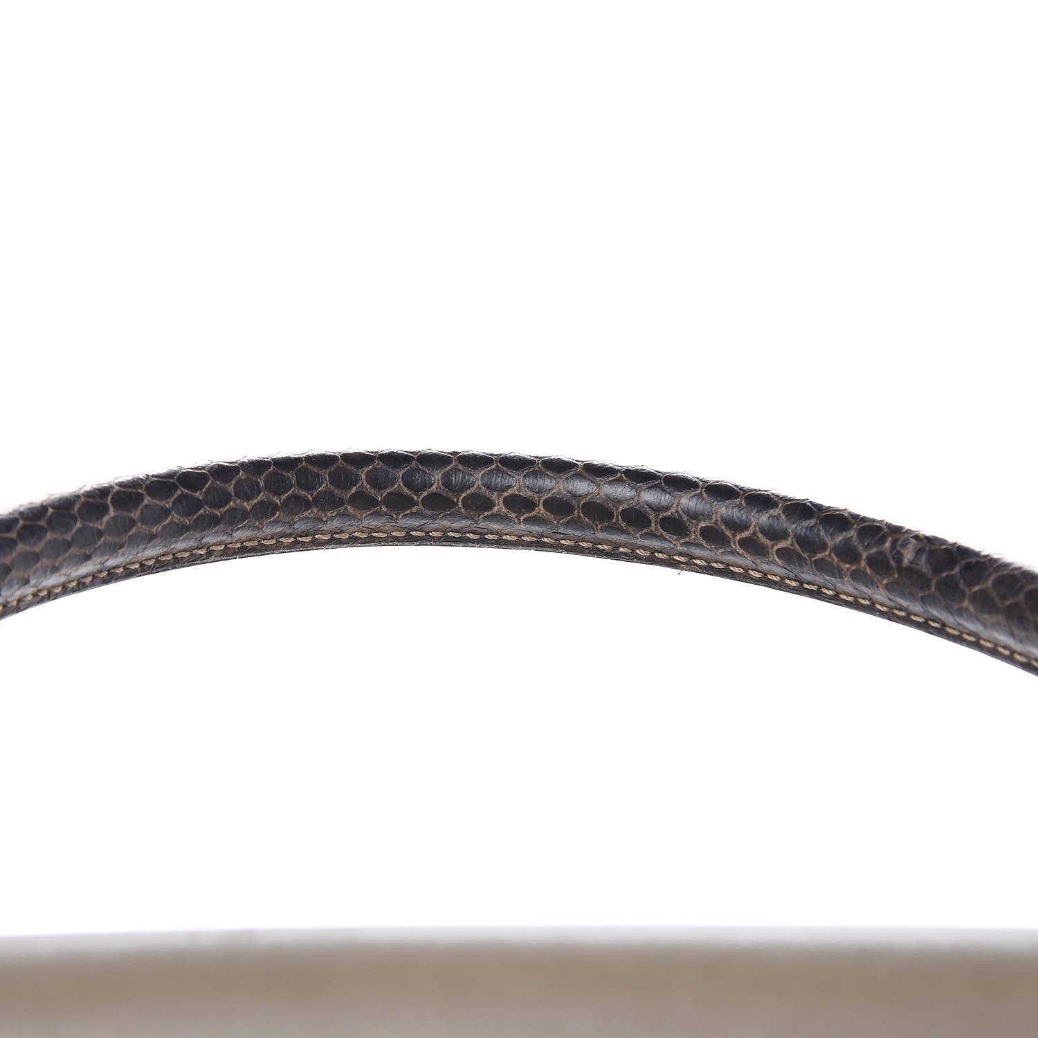 Celine Calfskin Suede Whipsnake Medium Trapeze Taupe 21 of 22