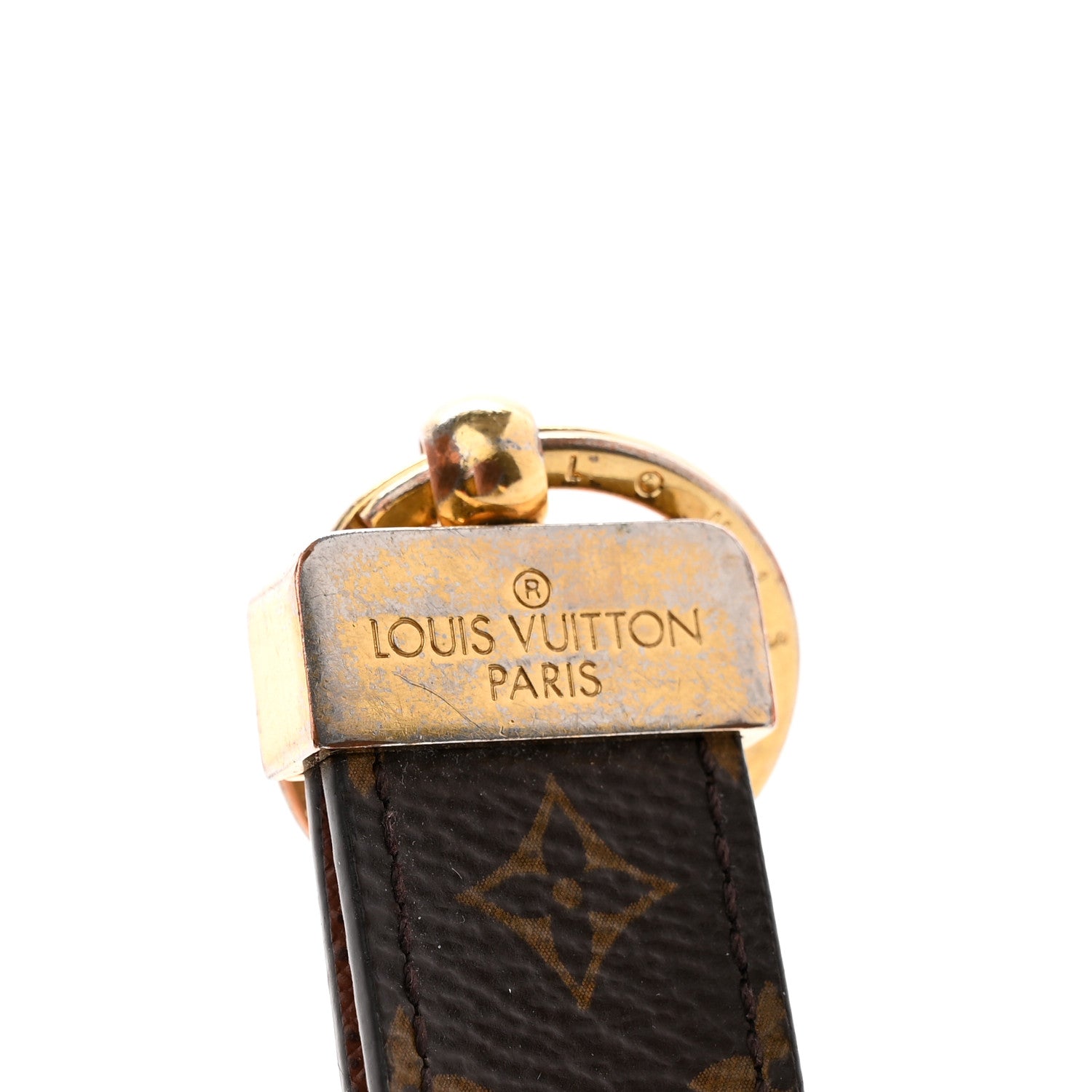Louis Vuitton Monogram Dragonne Key Holder 4 of 4