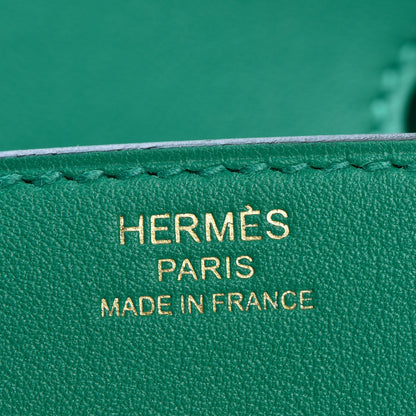 Hermes Swift Birkin 25 Vert Vertigo 21 of 35